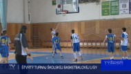 ŠTVRTÝ TURNAJ ŠKOLSKEJ BASKETBALOVEJ LIGY