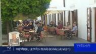 PREVÁDZKU LETNÝCH TERÁS SCHVAĽUJE MESTO  