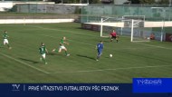 PRVÉ VÍŤAZSTVO FUTBALISTOV PŠC PEZINOK