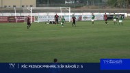 PŠC PEZINOK PREHRAL S ŠK BÁHOŇ 2 : 5 