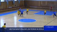 MESTSKÁ MINIFUTBALOVÁ LIGA PEZINOK SA ZAČALA