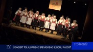 KONCERT FOLKLÓRNEHO SPEVÁCKEHO SÚBORU RADOSŤ