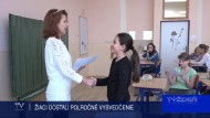 ŽIACI DOSTALI POLROČNÉ VYSVEDČENIE 