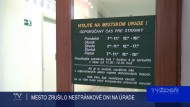 MESTO ZRUŠILO NESTRÁNKOVÉ DNI NA ÚRADE