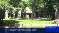 ZÁMOCKÝ PARK POČAS LETNEJ SEZÓNY