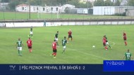 PŠC PEZINOK PREHRAL S ŠK BÁHOŇ 0:2 