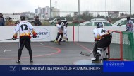 HOKEJBALOVÁ LIGA POKRAČUJE PO ZIMNEJ PAUZE