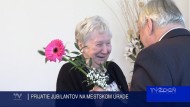 PRIJATIE JUBILANTOV NA MESTSKOM ÚRADE