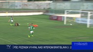 PŠC PEZINOK VYHRAL NAD INTEROM BRATISLAVA 3 : 2