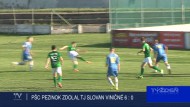 PŠC PEZINOK ZDOLAL TJ SLOVAN VINIČNÉ 6 : 0 